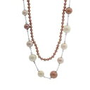 【送料無料】ネックレス ステンレススチールmisaki femme collier en acier inoxydable terramulti qcrnterramulti neuf