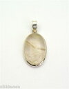 yzlbNX@X^[O][cX^[OVo[S[hNH[c`argent sterling en or rutile quartz bijoux pendentif 3192