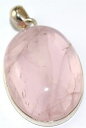 【送料無料】ネックレス スターリングシルバーピンクargent sterling quartz rose bijoux pendentif pend400