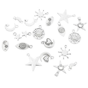 ̵ۥͥå쥹ڥȥ᥿֥쥹åȥåȥͥå쥹5set mixte pendentifs breloque mtal toile pr bracelet collier 2212mm