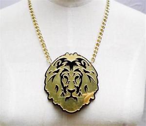 yzlbNX@ANNvCIcg3650 grand acrylique collier en or lion
