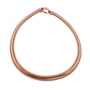 【送料無料】ネックレス　カテナレディーcollana unoaerre 1ar exh2661 ottone ros donna semirigida catena lady