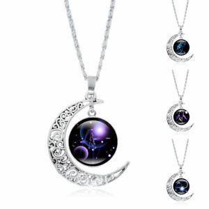 yzlbNX@KXJ{Vy_glbNXas fr25852 xj 12 verre constellation cabochon femmes fille colliers pendentif