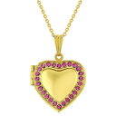 【送料無料】ネックレス　ゴールデントーンピンクペンダントメダイヨンネックレスton dor cristal rose pendentif photo collier mdaillon coeur pour filles 483cm