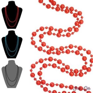 yzlbNX@ghVbNlbNXICune chic tendance collier de perles grand choix couleurs rouge ptrole noir