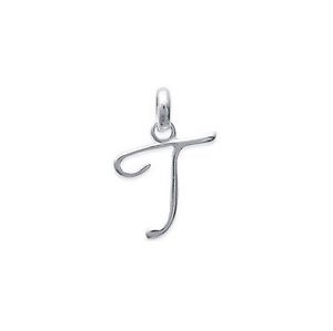 yzlbNX@y_gnouveau pendentif femme initiale lettre t argent neuf