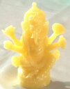 【送料無料】ネックレス ガフルアームtrs joli petit ganesh dieu de largent 4 bras en rsine pleine couleur jaune