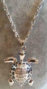 【送料無料】ネックレス　シルバーブラック(4)