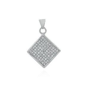 yzlbNX@X^[OVo[L[pbhfemmes en argent sterling 925 pav arrangement 19cm pendentif