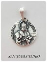 ネックレス　プラタサンsan judas tadeo silver plata san judas tadeo medalla colgante