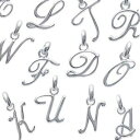 【送料無料】ネックレス　シルバーペンダントファインジュエリーpendentifs lettres classiques en argent 925 neuf lettre au choix beaux bijoux