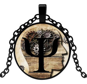 【送料無料】ネックレス　ペンダントネックレスギリシャシンボルcollier pendentif lettre grec psi symbole psychologie