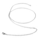 【送料無料】ネックレス　チェーンステンレススチールクロスsm fr50176 en acier inoxydable croix pour bijoux chaine trendy