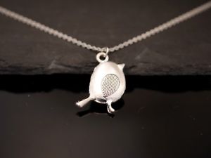 【送料無料】ネックレス スパーリングカラーmagnifique collier avec oiseau pendentif moineau sperling argent