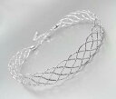 【送料無料】ネックレス シックメタルクモクランプshimmery chic argent mtal croisillon tissage tress collier ras du cou