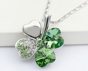 yzlbNX@N[o[y_gzCgS[hV[gpendentif trfle cuatro feuilles de la bonheur femme avec or blanc laminado18 kt