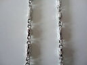 【送料無料】ネックレス カデナロングチェーンcadena plateada de 90 cms 36 long chain bling bling rap hiphop(4)