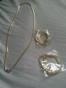 【送料無料】ネックレス メッキバッチlot de 2 chaines vintage plaqu or, longueur 60cm 1 autre moiti prix