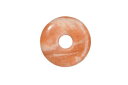 【送料無料】ネックレス　ドーナツdonut ou pi chinois baryte ou barytine 3cm