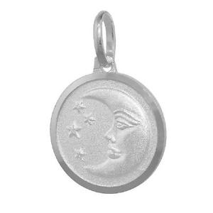 yzlbNX@X^[OVo[[X^[C^A{bNXargent sterling lune amp; pendentif toile charme,fabriqu en italie,457cm bote