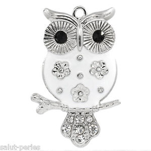 yzlbNX@y_gANZTtNE15 pendentifs accessoire hibou chouette animal strass 51cm x 32cm b24716