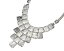 ̵ۥͥå쥹ͥå쥹꡼cc1934e collier plastron statement pendentif multicarrs relief mtal argent