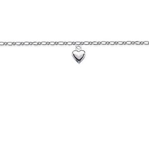 ネックレス　チェーンハートmagnifique chaine de cheville argent amp; coeur neuf bijouteriejolybijoux