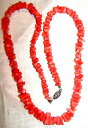 【送料無料】ネックレス ヴィンテージエンジェルコーラルスキンクリップvintage authentique ange peau corail collier(4)