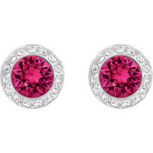 【送料無料】ネックレス スワロフスキービアンコドナイヤリングorecchini swarovski angelic fucsia cristalli pav bianco donna 5446022 earrings