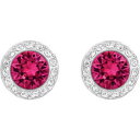 【送料無料】ネックレス　スワロフスキービアンコドナイヤリングorecchini swarovski angelic fucsia cristalli pav bianco donna 5446022 earrings