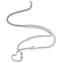 【送料無料】ネックレス　キューピッドスワロフスキークオーレハートcollana lunga donna guess cupid ubn85025 acciaio swarovski cuore heart