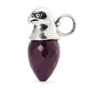 【送料無料】ネックレス　ディファルコauthentic trollbead ruby falcon tagbe00044 occhio di falco