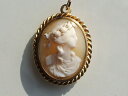 【送料無料】ネックレス イエローゴールドシェルbeau pendentif ancien xixme en or jaune 18k 7501000 avec camee coquille