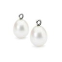 yzlbNX@zCgp[hbvfByauthentic trollbead white pearl oval drops tagea00090 gocce di perla ovali