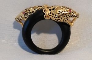 yzlbNX@_uXJ[t^CK[XsOH1991 broche anneau de foulard double tigres signe f m identifier