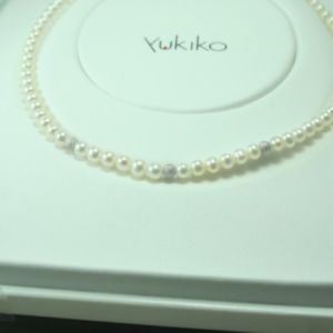 【送料無料】ネックレス　クリップcollier yukiko perles pcl1701by