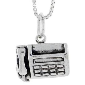 【送料無料】ネックレス　スターリングシルバーファックスセンチボックスイタリア