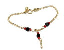 【送料無料】ネックレス ハンドブレスレットkゴールドメッキブレスレットfiga main azabache bracelet breloque 18k plaqu or figa main bracelet 14cm(4)