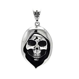 yzlbNX@XeXX`[wbh{[`F[acier inoxydable tte crne pendentif, gratuit ball chain