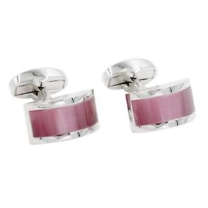 【送料無料】メンズアクセサリ—　サファイアピンクカフリンクスボックスカフリンクスsapphire pink stone cufflinks 5 year gift box included quality cuff links