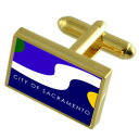 sacramento city usa gold flag cufflinks engraved boxサクラメントアメリカゴールドフラッグカフスボタンボックス※注意※NYからの配送になりますので2週間前後お時間をいただきます。人気の商品は...