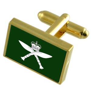 【送料無料】メンズアクセサリ—　イングランドゴールドフラッグカフスボタンボックスgurcha regiment m..