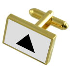 【送料無料】メンズアクセサリ—　マグニトゴルスクロシアゴールドフラッグカフスボタンボックスmagnitogorsk city russia gold flag cufflinks engraved box