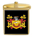 【送料無料】メンズアクセサリ— アイルランドカフスボタンボックスアッシャーコートusher ireland family crest surname...