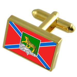 【送料無料】メンズアクセサリ—　ウラジオストクロシアカフスボタンボックスvladivostok city russia g..