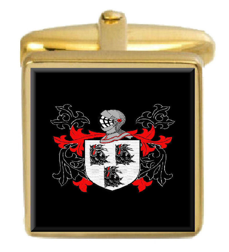 【送料無料】メンズアクセサリ— ブーススコットランドカフスボタンボックスコートbooth scotland family crest surname...