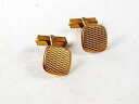【送料無料】メンズアクセサリ- カフリンクスドイツビンテージvintage rolled gold cufflinks germany 102616
