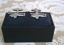 【送料無料】メンズアクセサリ- ヘリコプターカフリンクスhelicopter cuff links