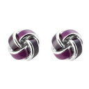 【送料無料】メンズアクセサリ— メンズレディースシャツカフスボタンパープルノットmens ladies luxury shirt cufflinks...