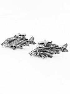 【送料無料】メンズアクセサリ—　コイミラーカフスボタンピューターイギリスハンドメイドcarp mirror c..